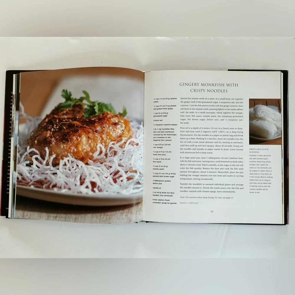 Williams-Sonoma Collection: Fish Cookbook HardCover Recipe Book